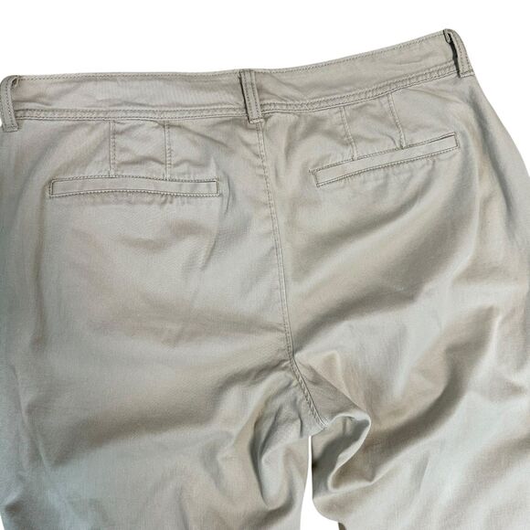 Old Navy Sweetheart Boot Cut Khaki Pants Size 12 - Picture 7 of 11